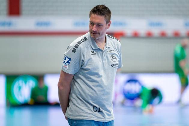 Carsten Lichtlein (MT Melsungen, Torwarttrainer) GER, GWD Minden vs. MT Melsungen, Handball, 1. Bundesliga, 30. Spieltag, Spielzeit 2022 2023, 14.05.2023 GER, GWD Minden vs. MT Melsungen, Handball, 1. Bundesliga, 30. Spieltag, Spielzeit 2022 2023, 14.05.2023 Luebbecke Copyright: xEibner-Pressefotox xJanxStrohdiekx EP_EER