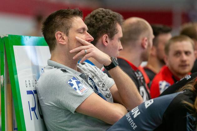 Carsten Lichtlein (MT Melsungen, Torwarttrainer) GER, GWD Minden vs. MT Melsungen, Handball, 1. Bundesliga, 30. Spieltag, Spielzeit 2022 2023, 14.05.2023 GER, GWD Minden vs. MT Melsungen, Handball, 1. Bundesliga, 30. Spieltag, Spielzeit 2022 2023, 14.05.2023 Luebbecke Copyright: xEibner-Pressefotox xJanxStrohdiekx EP_EER