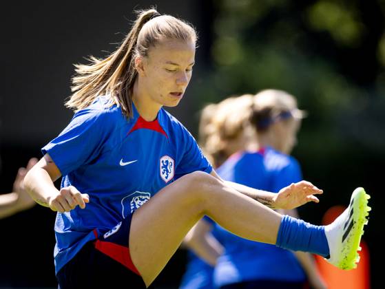 ZEIST - Lynn Wilms during a training session of the Dutch women s team. The Orange Lionesses have started preparing for the World Cup. ANP KOEN VAN WEEL xVIxANPxSportx xxANPxIVx 472270826 originalFilename: 472270826
