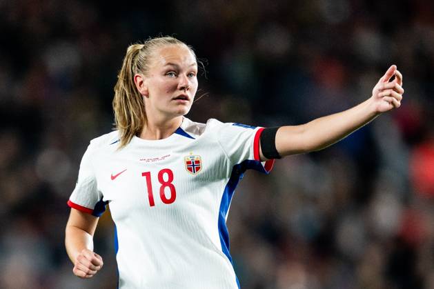230720 Frida Maanum of Norway during the FIFA Women s World Cup football match between New Zealand and Norway on July 20, 2023 in Auckland. Photo: Mathias Bergeld BILDBYRAN kod MB VG0487 bbeng fotball fotboll football norge norway a kvinner dam fotbolls-vm fotball vm kvinner världsmästerskap verdensmesterskap vm fifa womens world cup day 1 nya zeeland new zealand Copyright: MATHIASxBERGELD BB230720MB046