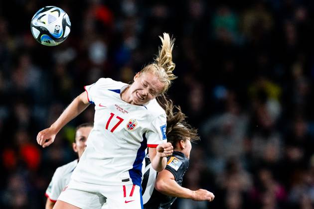 230720 Julie Blakstad of Norway during the FIFA Women s World Cup football match between New Zealand and Norway on July 20, 2023 in Auckland. Photo: Vegard Grott BILDBYRAN kod VG VG0487 bbeng fotball fotboll football norge norway a kvinner dam fotbolls-vm fotball vm kvinner världsmästerskap verdensmesterskap vm fifa womens world cup day 1 nya zeeland new zealand Copyright: VEGARDxGRoTT BB230720VG045
