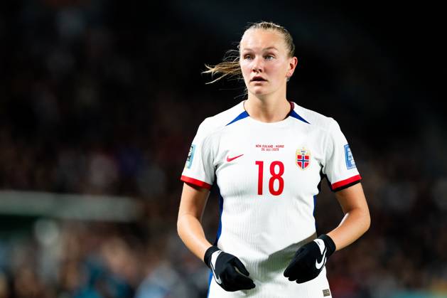 230720 Frida Maanum of Norway during the FIFA Women s World Cup football match between New Zealand and Norway on July 20, 2023 in Auckland. Photo: Vegard Grott BILDBYRAN kod VG VG0487 bbeng fotball fotboll football norge norway a kvinner dam fotbolls-vm fotball vm kvinner världsmästerskap verdensmesterskap vm fifa womens world cup day 1 nya zeeland new zealand Copyright: VEGARDxGRoTT BB230720VG068