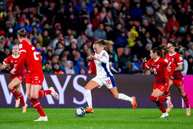 230725 Frida Maanum of Norway during the FIFA Women s World Cup football match between Switzerland and Norway on July 25, 2023 in Hamilton. Photo: Vegard Grott BILDBYRAN kod VG VG0497 bbeng fotball fotboll football a kvinner dam fotbolls-vm fotball vm kvinner världsmästerskap verdensmesterskap vm fifa womens world cup day 6 switzerland schweiz sveits norge norway Copyright: VEGARDxGRoTT BB230725VG206