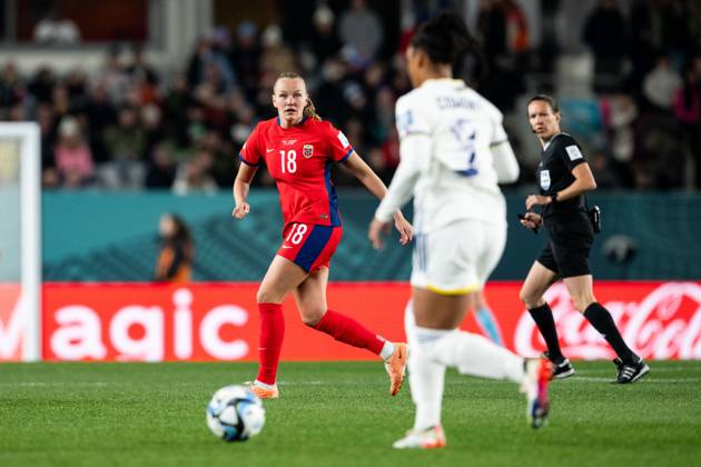 230730 Frida Maanum of Norway during the FIFA Women s World Cup football match between Norway and Philippines on July 30, 2023 in Auckland. Photo: Vegard Grott BILDBYRAN kod VG VG0505 bbeng fotball fotboll football a kvinner dam fotbolls-vm fotball vm kvinner världsmästerskap verdensmesterskap vm fifa womens world cup day 11 norge norway philippines filippinene filippinerna Copyright: VEGARDxGRoTT BB230730VG024