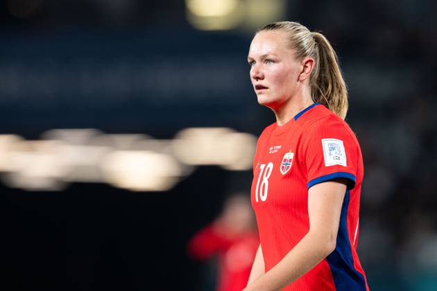 230730 Frida Maanum of Norway during the FIFA Women s World Cup football match between Norway and Philippines on July 30, 2023 in Auckland. Photo: Vegard Grott BILDBYRAN kod VG VG0505 bbeng fotball fotboll football a kvinner dam fotbolls-vm fotball vm kvinner världsmästerskap verdensmesterskap vm fifa womens world cup day 11 norge norway philippines filippinene filippinerna Copyright: VEGARDxGRoTT BB230730VG048