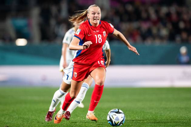 230730 Frida Maanum of Norway during the FIFA Women s World Cup football match between Norway and Philippines on July 30, 2023 in Auckland. Photo: Vegard Grott BILDBYRAN kod VG VG0505 bbeng fotball fotboll football a kvinner dam fotbolls-vm fotball vm kvinner världsmästerskap verdensmesterskap vm fifa womens world cup day 11 norge norway philippines filippinene filippinerna Copyright: VEGARDxGRoTT BB230730VG059