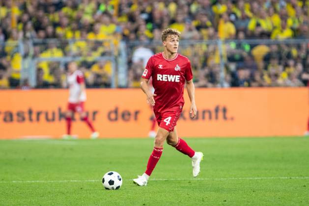 1.Bundesliga, 1.Spieltag: Borussia Dortmund - 1.FC Koeln, Dortmund, Signal Iduna Park, 19.08.2023 Timo Huebers (1. FC Koeln, 4) 1.Bundesliga, 1.Spieltag: Borussia Dortmund - 1.FC Koeln, Dortmund, Signal Iduna Park, 19.08.2023 DFL Regulations prohibit any of use of photographs as image sequences and quasi video Copyright: xBEAUTIFULxSPORTS Buriakovx