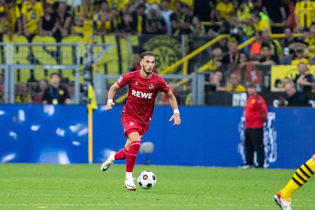 1.Bundesliga, 1.Spieltag: Borussia Dortmund - 1.FC Koeln, Dortmund, Signal Iduna Park, 19.08.2023 Leart Paqarada (1. FC Koeln, 17) 1.Bundesliga, 1.Spieltag: Borussia Dortmund - 1.FC Koeln, Dortmund, Signal Iduna Park, 19.08.2023 DFL Regulations prohibit any of use of photographs as image sequences and quasi video Copyright: xBEAUTIFULxSPORTS Buriakovx