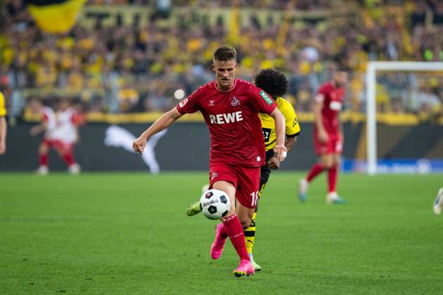 1.Bundesliga, 1.Spieltag: Borussia Dortmund - 1.FC Koeln, Dortmund, Signal Iduna Park, 19.08.2023 Rasmus Carstensen (1. FC Koeln) 1.Bundesliga, 1.Spieltag: Borussia Dortmund - 1.FC Koeln, Dortmund, Signal Iduna Park, 19.08.2023 DFL Regulations prohibit any of use of photographs as image sequences and quasi video Copyright: xBEAUTIFULxSPORTS Buriakovx