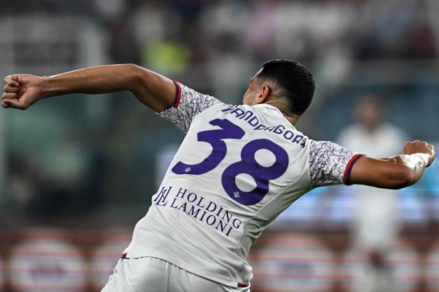 Mg Genova 19 08 2023 - campionato di calcio serie A Genoa-Fiorentina foto Matteo Gribaudi Image nella foto: Rolando Mandragora