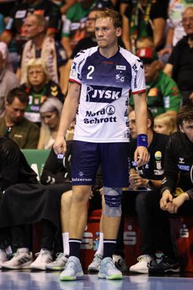 Simon Pytlick (SG Flensburg Handewitt,2) - Handball Bundesliga Saison 2023-2024 SC Magdeburg vs. SG Flensburg-Handewitt in der GETEC Arena in Magdeburg - Freisteller,Aktion,Handball,Deutschland,03.09.2023
