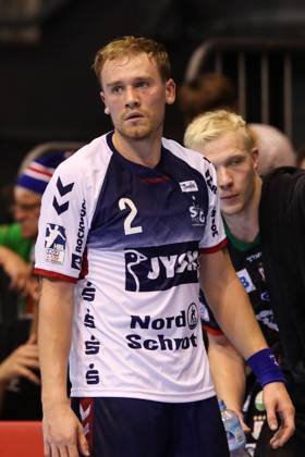 Simon Pytlick (SG Flensburg Handewitt,2) - Handball Bundesliga Saison 2023-2024 SC Magdeburg vs. SG Flensburg-Handewitt in der GETEC Arena in Magdeburg - Aktion, Handball,Deutschland,03.09.2023