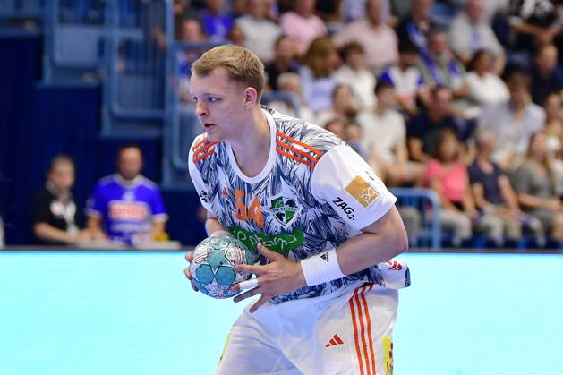 RECORD DATE NOT STATED Justus Fischer (TSV Hannover-Burgdorf 54) Handball, 1 Bundesliga, 3. Spieltag, VfL Gummersbach vs. TSV Hannover-Burgdorf, Schwalbe Arena Gummersbach, 08.09.2023 Handball, 1 Bundesliga, 3. Spieltag, VfL Gummersbach vs. TSV Hannover-Burgdorf, Schwalbe Arena Gummersbach, 08.09.2023 Gummersbach Copyright: xEibner-Pressefoto JuergenxAugstx EP_JAT