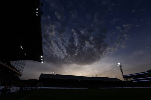 Crystal Palace v Nottingham Forest 07 October 2023, London - Premier League Football - Crystal Palace v Nottingham Forest - A general view of the evening sky at Selhurst Park - Photo: Jacques Feeney Offside. London UK Copyright: xJacquesxFeeneyx xOffsidexOffside