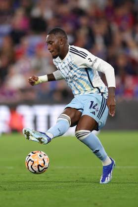 Crystal Palace v Nottingham Forest 07 October 2023, London - Premier League Football - Crystal Palace v Nottingham Forest - Callum Hudson-Odoi of Nottingham Forest - Photo: Jacques Feeney Offside. London UK Copyright: xJacquesxFeeneyx xOffsidexOffside