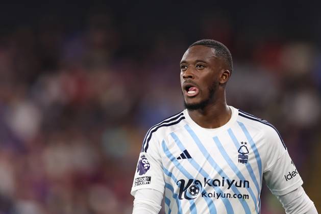 Crystal Palace v Nottingham Forest 07 October 2023, London - Premier League Football - Crystal Palace v Nottingham Forest - Callum Hudson-Odoi of Nottingham Forest - Photo: Jacques Feeney Offside. London UK Copyright: xJacquesxFeeneyx xOffsidexOffside