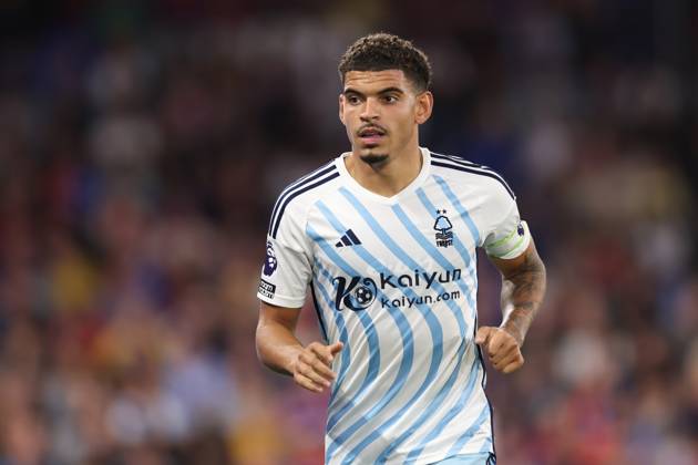 Crystal Palace v Nottingham Forest 07 October 2023, London - Premier League Football - Crystal Palace v Nottingham Forest - Morgan Gibbs-White of Nottingham Forest - Photo: Jacques Feeney Offside. London UK Copyright: xJacquesxFeeneyx xOffsidexOffside