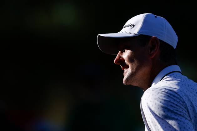 October 12, 2023, MADRID, MADRID, SPAIN: Justin Rose of England looks on during Acciona Open de Espana, Round 1, Golf tournament celebrated at Club de Campo on October 12, 2023, in Madrid, Spain. MADRID SPAIN - ZUMAa181 20231012_zaa_a181_075 Copyright: xOscarxJ.xBarrosox