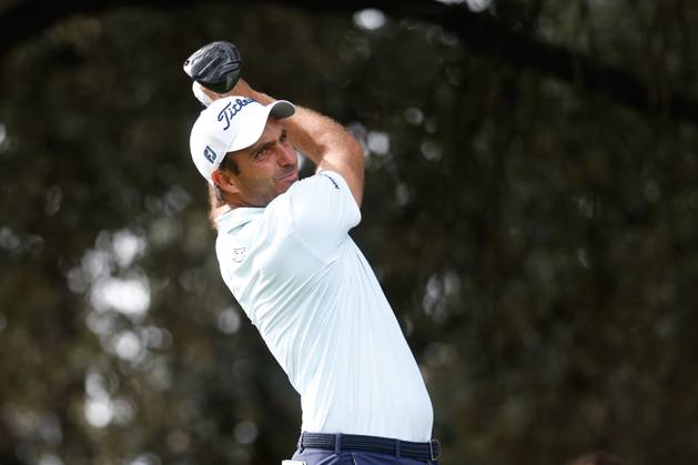 October 13, 2023, MADRID, MADRID, SPAIN: Adrian Otaegui of Spain in action during Acciona Open de Espana, Round 2, Golf tournament celebrated at Club de Campo on October 13, 2023, in Madrid, Spain. MADRID SPAIN - ZUMAa181 20231013_zaa_a181_024 Copyright: xOscarxJ.xBarrosox