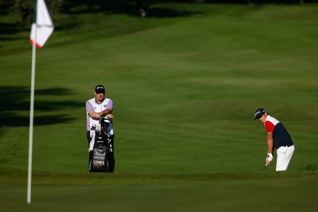 October 13, 2023, MADRID, MADRID, SPAIN: Darius VAan Driel of The Netherlands during Acciona Open de Espana, Round 2, Golf tournament celebrated at Club de Campo on October 13, 2023, in Madrid, Spain. MADRID SPAIN - ZUMAa181 20231013_zaa_a181_084 Copyright: xOscarxJ.xBarrosox