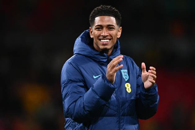 LONDON, ENGLAND - OCTOBER 13: Jude Bellingham during the International Friendly, Länderspiel, Nationalmannschaft match between England and Australia at Wembley Stadium on October 13, 2023 in London, England. England v Australia - International Friendly Copyright: xSebastianxFrejx