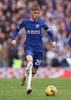 London, England, 28th October 2023. Cole Palmer of Chelsea during the Premier League match at Stamford Bridge, London. Picture credit should read: Paul Terry Sportimage EDITORIAL USE ONLY. No use with unauthorised audio, video, data, fixture lists, club league logos or live services. Online in-match use limited to 120 images, no video emulation. No use in betting, games or single club league player publications. SPI-2685-0131