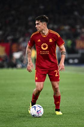 Paulo Dybala of AS Roma in action during the Serie A match between AS Roma and Juventus FC at Stadio Olimpico Rome Italy on 05 May 2024. Rome Stadio Olimpico Rome Italy Copyright: xNicolaxIanualex SP24-931-016