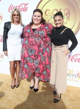 5th Anniversary Gold Meets Golden? 06 January 2018 - West Hollywood, California - Nadia Comaneci, Chrissy Metz, Laurie Hernandez. 5th Anniversary Gold Meets Golden? event held at The House on Sunset. 2018 Gold Meet Golden is a Hollywood Send-Off to the athletes competing in the upcoming PyeongChang Winter games, Winterspiele,Spiele, Summer games with a special focus on Empowering Women in Hollywood & Photo Credit: F. Sadou AdMedia West Hollywood CA United States EDITORIAL USE ONLY  Copyright: xx F.xSadoux admphotostwo443447