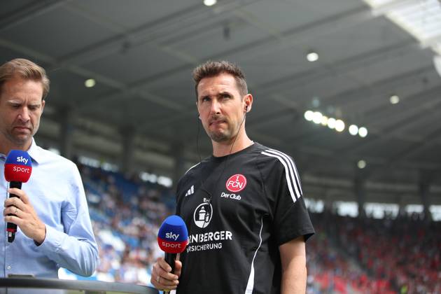Miroslav Klose ( 1. FC Nuernberg, Chef-Trainer ) Karlsruher SC vs. 1. FC Nuernberg, Fussball, 2. Liga, 1. Spieltag, 2024 2025, 03.08.2024 , DFL REGULATIONS PROHIBIT ANY USE OF PHOTOGRAPHS AS IMAGE SEQUENCES AND OR QUASI-VIDEO. Karlsruher SC vs. 1. FC Nuernberg, Fussball, 2. Liga, 1. Spieltag, 2024 2025, 03.08.2024 Karlsruhe Copyright: xEibner-Pressefoto JanxPrihodax EP_JPA