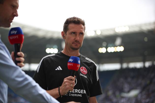 Miroslav Klose ( 1. FC Nuernberg, Chef-Trainer ) Karlsruher SC vs. 1. FC Nuernberg, Fussball, 2. Liga, 1. Spieltag, 2024 2025, 03.08.2024 , DFL REGULATIONS PROHIBIT ANY USE OF PHOTOGRAPHS AS IMAGE SEQUENCES AND OR QUASI-VIDEO. Karlsruher SC vs. 1. FC Nuernberg, Fussball, 2. Liga, 1. Spieltag, 2024 2025, 03.08.2024 Karlsruhe Copyright: xEibner-Pressefoto JanxPrihodax EP_JPA