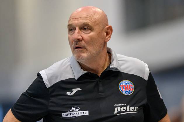 Herbert Mueller (Thueringer HC, Trainer) GER, Thueringer HC gegen SV Union Halle Neustadt, 1. Handball Bundesliga Frauen, Testspiel, Spielzeit 2024 2025 GER, Thueringer HC gegen SV Union Halle Neustadt, 1. Handball Bundesliga Frauen, Testspiel, Spielzeit 2024 2025 Gormar, Muehlhausen Copyright: xEibner-Pressefoto MartinxHerbstx EP_MHT