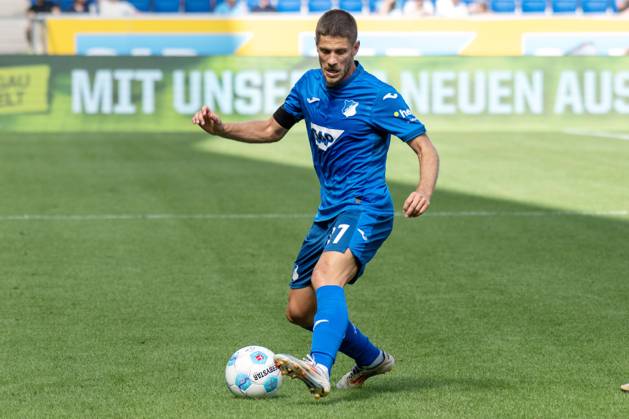 Andrej Kramaric (TSG 1899 Hoffenheim). xettx, Deutschland, Sinsheim, 24.08.2024, Fussball, Bundesliga: TSG 1899 Hoffenheim vs KSV Holstein Kiel, Saison 2024 2025, 1. Spieltag, PreZero Arena Foto: A2 Bildagentur Peter Hartenfelser DFL DFB REGULATIONS PROHIBIT ANY USE OF PHOTOGRAPHS AS IMAGE SEQUENCES AND OR QUASI-VIDEO.