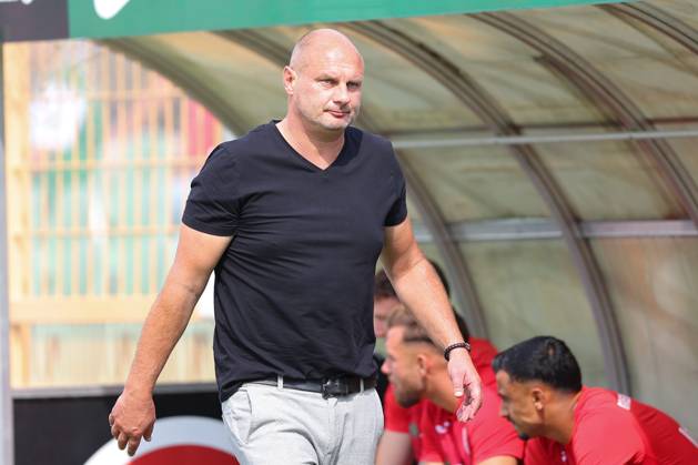 Leipzig, 31.08.2024, Alfred-Kunze-Sportpark, Fußball, Männer, Saison 2024 2025, Regionalliga Nordost, 6. Spieltag , BSG Chemie Leipzig - Greifswalder FC , Im Bild: Sportlicher Leiter David Wagner (Greifswalder FC) ,