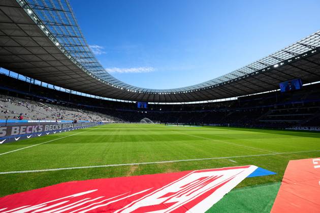 Stimmungsbild Olympiastadion Berlin GER, Hertha BSC vs. Fortuna Duesseldorf, Fussball Herren, 2. Bundesliga, Saison 2024 2025, 05. Spieltag, 15.09.2024. (DFL REGULATIONS PROHIBIT ANY USE OF PHOTOGRAPHS AS IMAGE SEQUENCES AND OR QUASI - VIDEO). GER, Hertha BSC vs. Fortuna Duesseldorf, Fussball Herren, 2. Bundesliga, Saison 2024 2025, 05. Spieltag, 15.09.2024. Berlin Copyright: xEibner-Pressefotox xClaudiusxRauchx EP_CRH