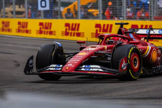 Marina Bay Street Circuit, Singapore, Singapore. 21.September.2024; Charles Leclerc of Monaco and Scuderia Ferrari during Formula One Singapore Grand Prix (267349573)
