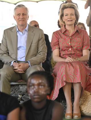 State Visit of King Philippe and Queen Mathilde to South Africa (Day 5) CAPE TOWN, SOUTH AFRICA - MARCH 26 : State Visit of King Philippe and Queen Mathilde to South Africa (Day 5) - King Philippe & Queen Mathilde visit of Philippi Village - Lunch at Den Anker - King Philippe & Queen Mathilde visit the UNESCO World Heritage site Kirstenbosch on 26, 2023 in Cape Town, South Africa, 26 03 2023 Cape Town South Africa Copyright: xDidierxLebrunx 11024010-103