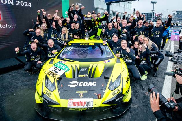DTM, 15. + 16. Rennen Hockenheimring 2024 - Foto: Gruppe C Photography; 92 Lamborghini Huracan GT3 EVO 2, SSR Performance: Mirko Bortolotti Copyright: xGruppexCxPhotographyx