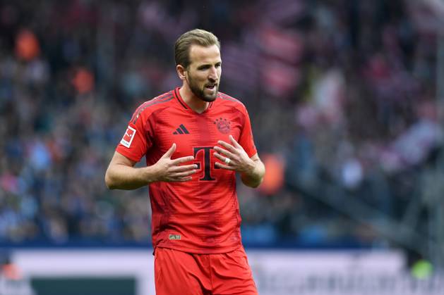 Harry Kane (FC Bayern Muenchen) gestikuliert, gestik waehrend des Spiels der 1. Bundesliga zwischen VfL Bochum 1848 und FC Bayern München, Vonovia Ruhrstadion am 27. October 2024 in Bochum, Deutschland. (Foto von Ralf Treese DeFodi Images) +++ Harry Kane (FC Bayern Muenchen) gestures during the Bundesliga match between VfL Bochum 1848 and FC Bayern München at Vonovia Ruhrstadion on October 27, 2024 in Bochum, Germany. (Photo by Ralf Treese DeFodi Images) DFL regulations prohibit any use of photographs as image sequences and or quasi-video. not used in POL SRB CRO FRA GBR NED ITA USA Defodi-521_BOCFCB20241027_102