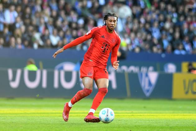 Michael Olise (FC Bayern Muenchen) in Aktion, am Ball, Einzelaktion waehrend des Spiels der 1. Bundesliga zwischen VfL Bochum 1848 und FC Bayern München, Vonovia Ruhrstadion am 27. October 2024 in Bochum, Deutschland. (Foto von Ralf Treese DeFodi Images) +++ Michael Olise (FC Bayern Muenchen) controls the ball during the Bundesliga match between VfL Bochum 1848 and FC Bayern München at Vonovia Ruhrstadion on October 27, 2024 in Bochum, Germany. (Photo by Ralf Treese DeFodi Images) DFL regulations prohibit any use of photographs as image sequences and or quasi-video. not used in POL SRB CRO FRA GBR NED ITA USA Defodi-521_BOCFCB20241027_143