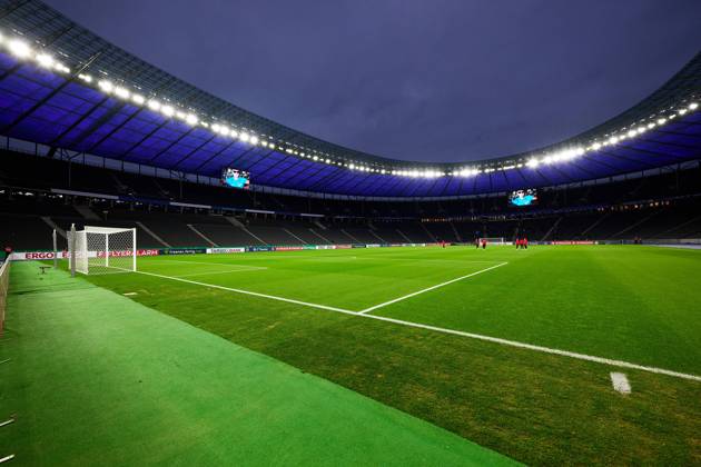 Stimmungsbild Olympiastadion Berlin, GER, Hertha BSC vs. 1. FC Heidenheim, Fussball Herren, DFB Pokal, 2. Runde, Saison 2024 2025, 30.10.2024 (DFL REGULATIONS PROHIBIT ANY USE OF PHOTOGRAPHS AS IMAGE SEQUENCES AND OR QUASI - VIDEO). GER, Hertha BSC vs. 1. FC Heidenheim, Fussball Herren, DFB Pokal, 2. Runde, Saison 2024 2025, 30.10.2024 Berlin Copyright: xEibner-Pressefotox xClaudiusxRauchx EP_CRH