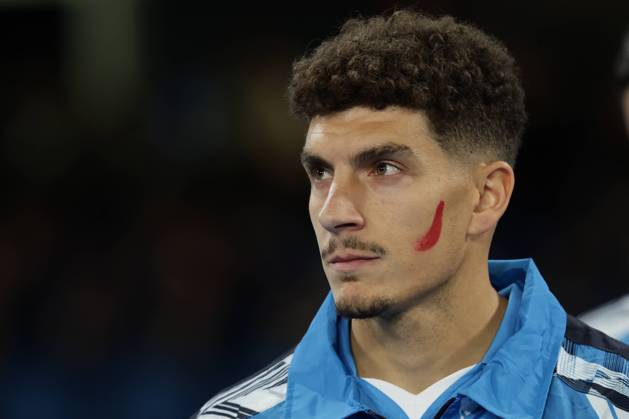 Napoli s Giovanni Di Lorenzo during the Serie A soccer match between Napoli and Roma at the Diego Armando Maradona Stadium in Naples, southern italy - Sunday , November 24 , 2024. - Soccer . Copyright: xAlessandroxGarofalo LaPressex
