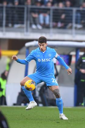 Napoli™s Giovanni Di Lorenzo during the Serie A soccer match between Torino and Napoli at the Stadio Olimpico Grande Torino in Turin, north west Italy - Sunday, December 1, 2024. - Soccer . Copyright: xAlbertoxGandolfo LaPressex