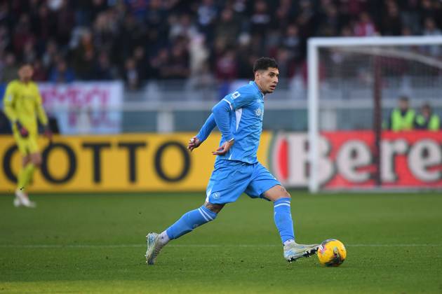 Napoli™s Giovanni Di Lorenzo during the Serie A soccer match between Torino and Napoli at the Stadio Olimpico Grande Torino in Turin, north west Italy - Sunday, December 1, 2024. - Soccer . Copyright: xAlbertoxGandolfo LaPressex