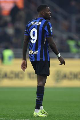 Serie A Fc Internazionale - Parma Calcio Marcus Thuram of Fc Internazionale looks on during the Serie A match beetween Fc Internazionale and Parma Calcio at Stadio Giuseppe Meazza on December 6, 2024 in Milan Italy . Milano Stadio Giuseppe Meazza Italy Copyright: xMarcoxCanonierox