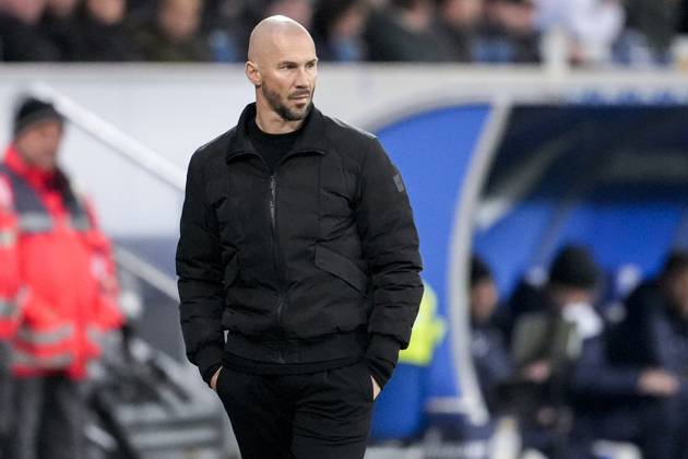 Christian Ilzer (Trainer, Cheftrainer, Hoffenheim), Einzelbild, Einzelfoto, Aktion, Action, 08.12.2024, Sinsheim (Deutschland), Fussball, Bundesliga, TSG 1899 Hoffenheim - SC Freiburg, 08.12.2024, Sinsheim (Deutschland), Fussball, Bundesliga, TSG 1899 Hoffenheim - SC Freiburg, DFB DFL REGULATIONS PROHIBIT ANY USE OF PHOTOGRAPHS AS IMAGE SEQUENCES AND OR QUASI-VIDEO.