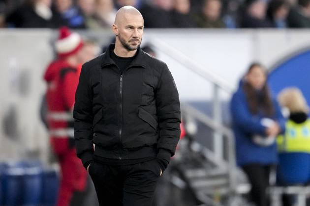 Christian Ilzer (Trainer, Cheftrainer, Hoffenheim), Einzelbild, Einzelfoto, Aktion, Action, 08.12.2024, Sinsheim (Deutschland), Fussball, Bundesliga, TSG 1899 Hoffenheim - SC Freiburg, 08.12.2024, Sinsheim (Deutschland), Fussball, Bundesliga, TSG 1899 Hoffenheim - SC Freiburg, DFB DFL REGULATIONS PROHIBIT ANY USE OF PHOTOGRAPHS AS IMAGE SEQUENCES AND OR QUASI-VIDEO.