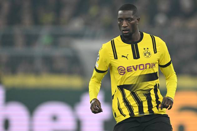 DORTMUND - Sehrou Guirassy of Borussia Dortmund during the UEFA Champions league match between Borussia Dortmund and FC Barcelona, Barca at the Signal Iduna Park on Dec. 11, 2024 in Dortmund, Germany. ANP Hollandse Hoogte UEFA Champions League 2024 25 League phase 6 2024 25 xVIxANPxSportx xGerritxvanxKeulenxIVx 515702321 originalFilename: 515702321