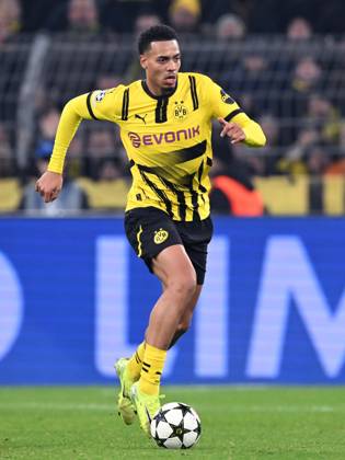 DORTMUND - Felix Nmecha of Borussia Dortmund during the UEFA Champions league match between Borussia Dortmund and FC Barcelona, Barca at the Signal Iduna Park on Dec. 11, 2024 in Dortmund, Germany. ANP Hollandse Hoogte UEFA Champions League 2024 25 League phase 6 2024 25 xVIxANPxSportx xGerritxvanxKeulenxIVx 515702827 originalFilename: 515702827