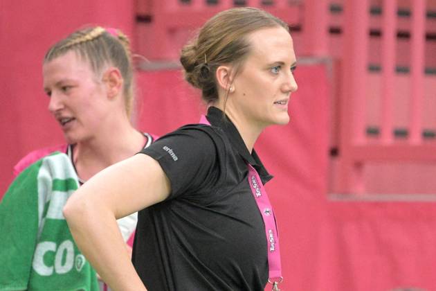 Miriam Hirsch (TusSies Metzingen, Trainerin) TusSies Metzingen vs. Union Neckarsulm, Handball, HBF, 10.Ligaspieltag, Saison 2024 2025, 29.12.2024 TusSies Metzingen vs. Sport-Union Neckarsulm, Handball, HBF, 10.Ligaspieltag, Saison 2024 2025, 29.12.2024 Tuebingen Copyright: xEibner-Pressefotox EP_TBR