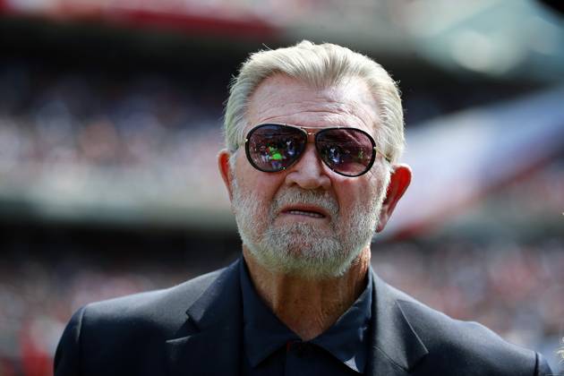 Mike Ditka turns 80. Here™s a look at his remarkable life, by the numbers. Former Chicago Bears head coach Mike Ditka during a game against the Atlanta Falcons at Soldier Field in Chicago on September 10, 2017. (Nuccio DiNuzzo Chicago Tribune TNS) Chicago IL USA EDITORIAL USE ONLY Copyright: xx 1465346 NuccioxDiNuzzox krtphotoslive873017